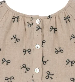 Konges Sløjd Kjole - Musselin - Coco - Bow Magnet