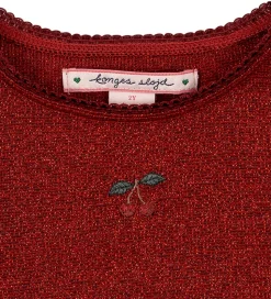 Konges Sløjd Kjole - Roli - Red Dahlia m. Glimmer