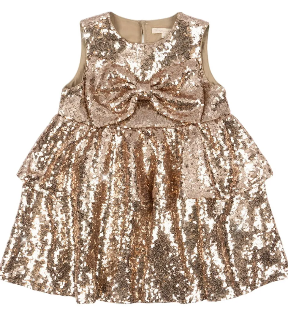 Konges Sløjd Kjole - Rosie - Smoke Gray m. Pailletter