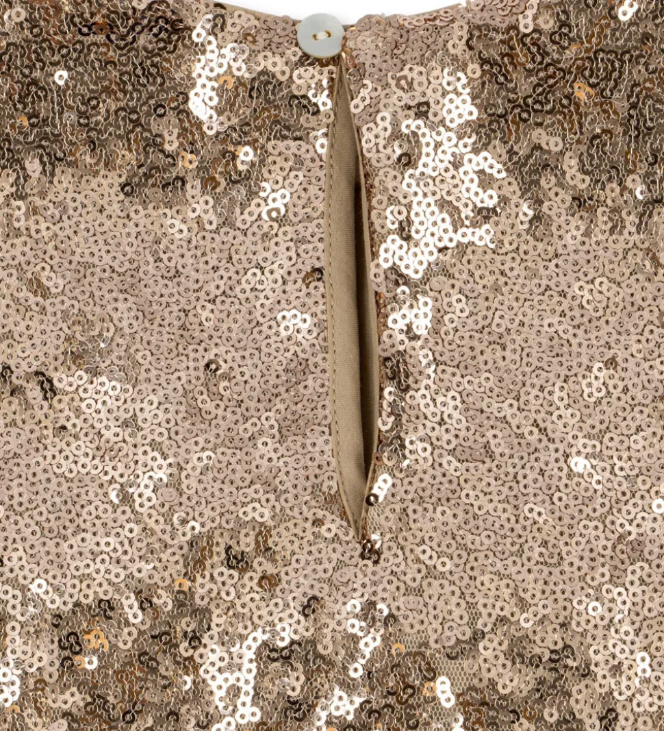 Konges Sløjd Kjole - Rosie - Smoke Gray m. Pailletter