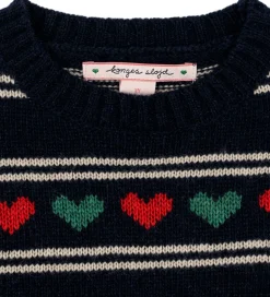 Konges Sløjd Kjole - Uld/Polyamid - Belou - Heart