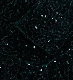 Konges Sløjd Kjole - Velour - Viola - Sycamore m. Palietter