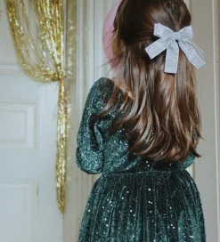 Konges Sløjd Kjole - Velour - Viola - Sycamore m. Palietter