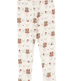 Konges Sløjd Leggings - Rib - Minnie - Puppy m. Hulmønster
