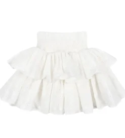 Konges Sløjd Nederdel - Lacey Smock - Optic White