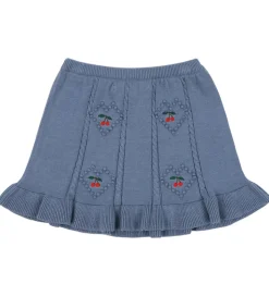 Konges Sløjd Nederdel - Strik - Soleil - Country Blue