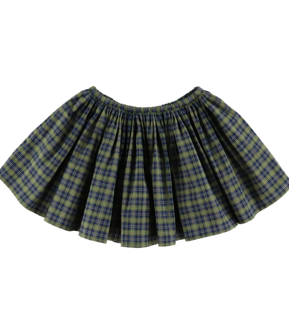 Konges Sløjd Nederdel - Terre - Laurel Blue Check