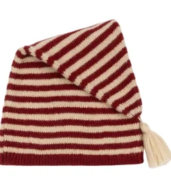 Konges Sløjd Nissehue - Uld - Strik - Christmas Stripe