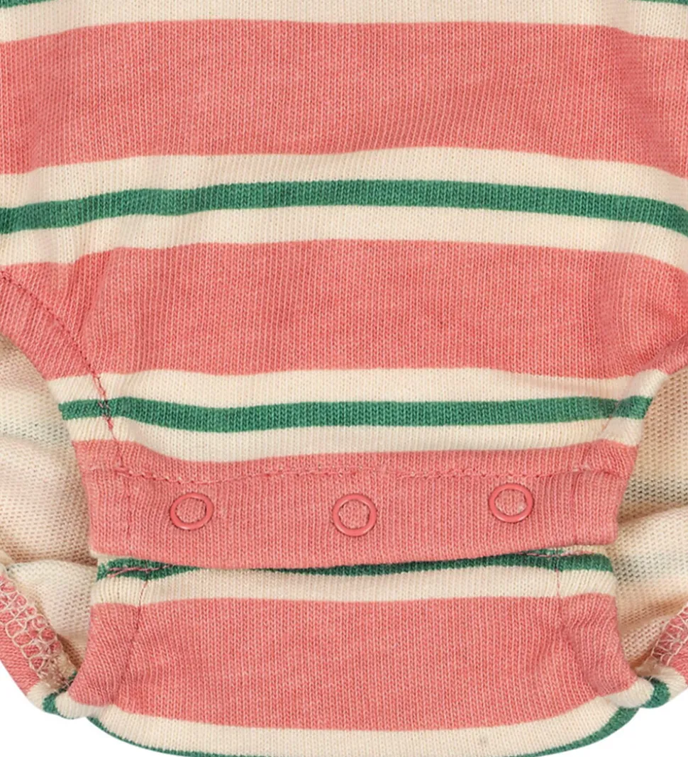 Konges Sløjd Polobody l/æ - Spotty - Blush Bound Stripe