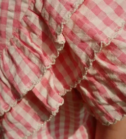 Konges Sløjd Skjorte - Kim Frill - Flamingo Plume Check