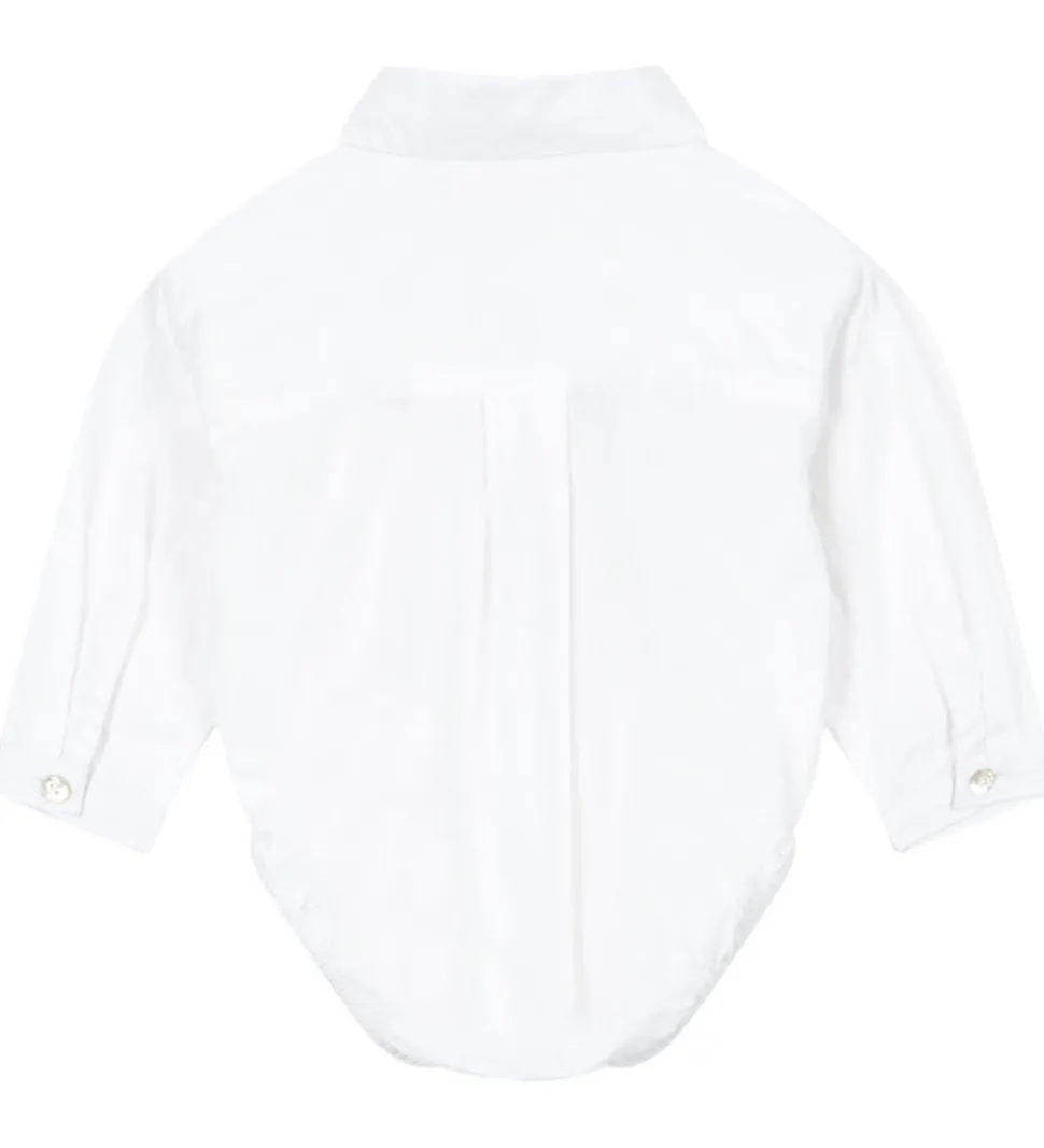 Konges Sløjd Skjortebody l/æ - Ray - Optic White