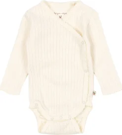 Konges Sløjd Slå-om Body l/æ - Minnie Newborn - Buttercream m. H