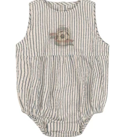 Konges Sløjd Sommerdragt - Elliot - Stripe Bluie