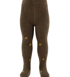 Konges Sløjd Strømpebukser - 2-pak - Jaquard - Lemon