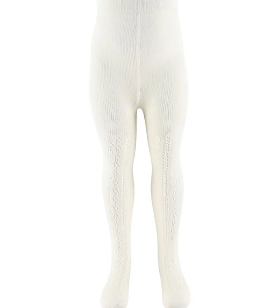 Konges Sløjd Strømpebukser - Bomuld/Uld - Off White