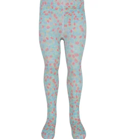 Konges Sløjd Strømpebukser - 2-pak - Fiola - Lacy Print