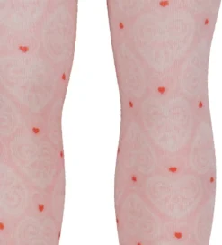 Konges Sløjd Strømpebukser - 2-pak - Fiola - Lacy Print