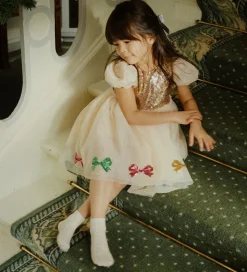 Konges Sløjd Strømper - Bomuld/Uld - Off White m. Hulmønster