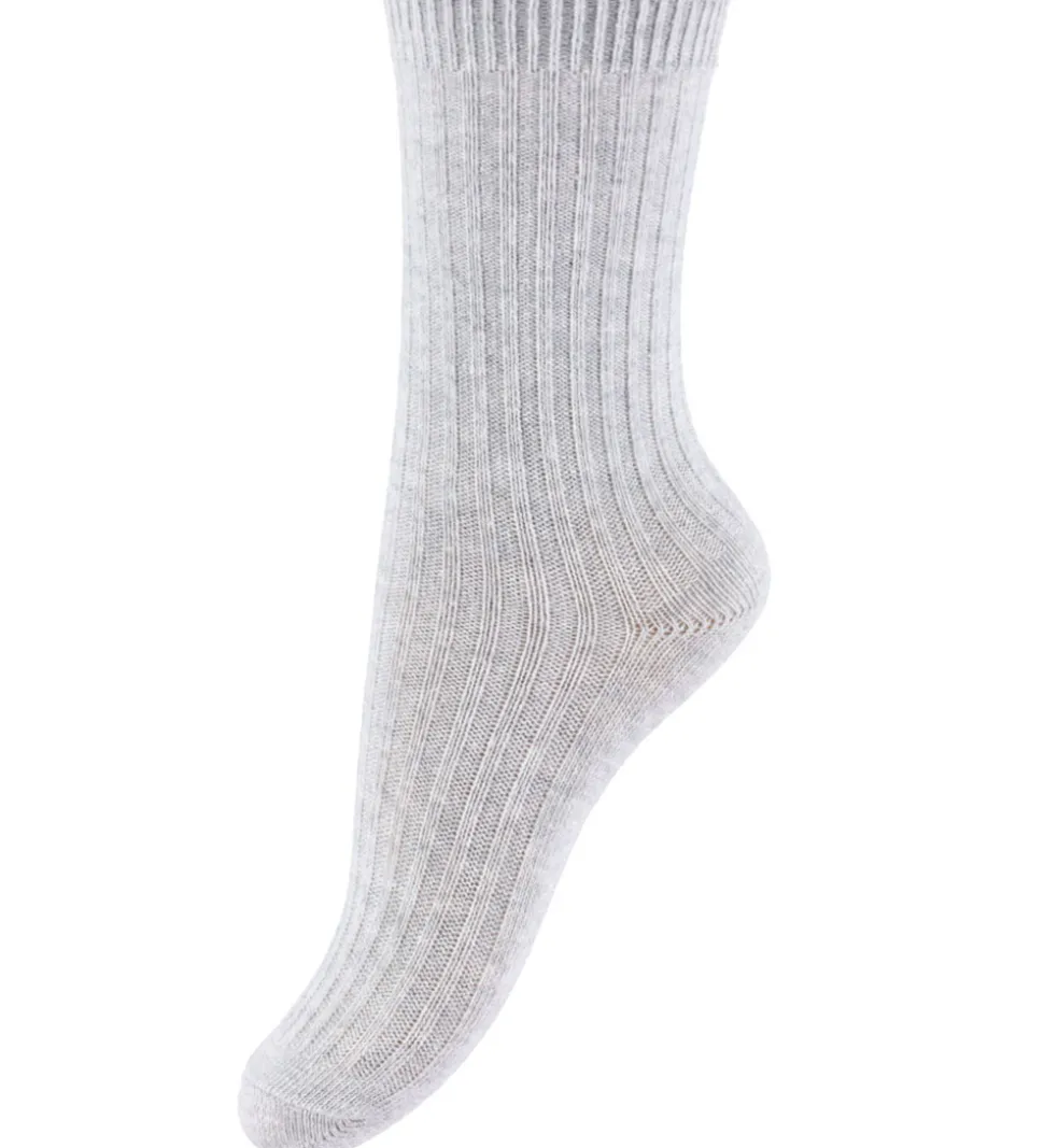 Konges Sløjd Strømper - 3-pak - Rød/Hvid/Gråmeleret