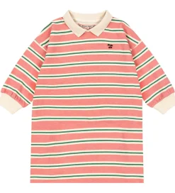 Konges Sløjd Sweatkjole - Spotty - Blush Bound Stripe