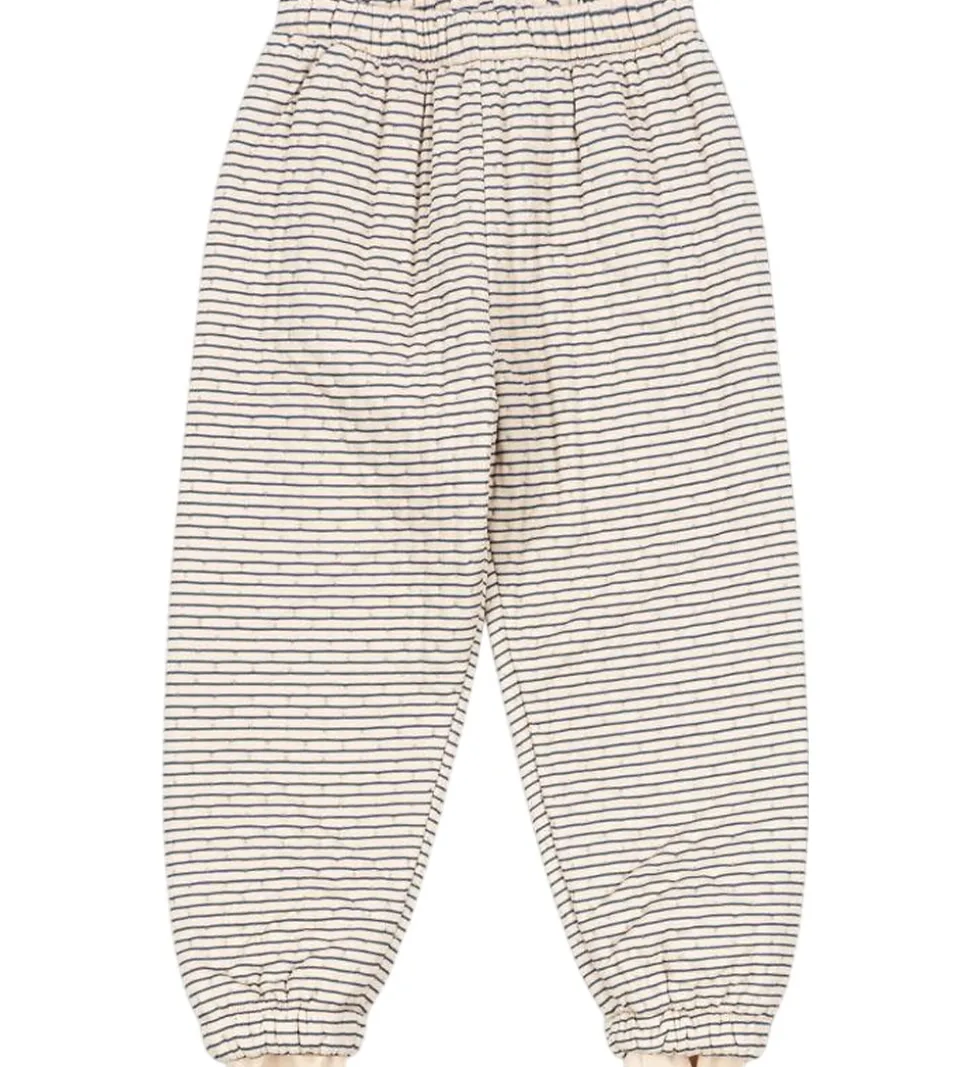 Konges Sløjd Termobukser - Thermo - Stripe Bluie