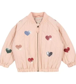 Konges Sløjd Termojakke - Juno Sequin Bomber - Cameo Rose