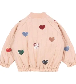 Konges Sløjd Termojakke - Juno Sequin Bomber - Cameo Rose