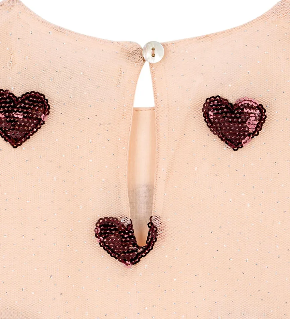 Konges Sløjd Tylkjole - Heartlily - Amour Plum