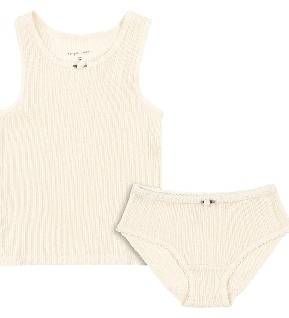 Konges Sløjd Undertøj - Rib - Papin - Antique White