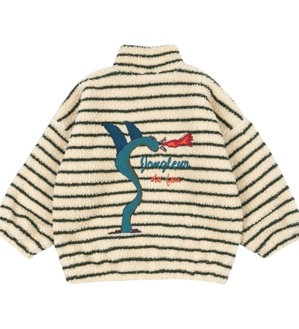 Konges Sløjd x Rosie H-W Fleecejakke - Erba Stripe