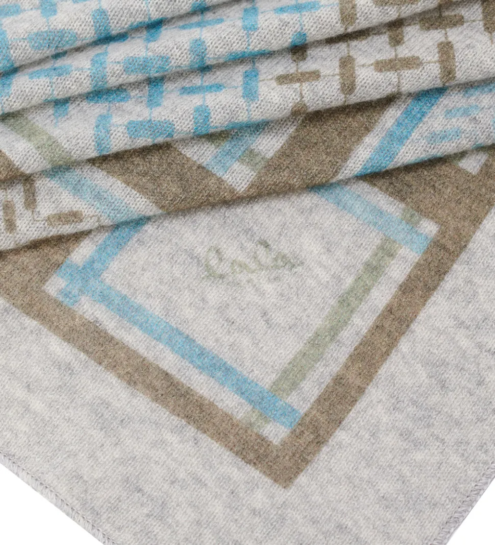 Lala Berlin Tørklæde - 162x85 - Triangle Puzzle - Flanella Deser