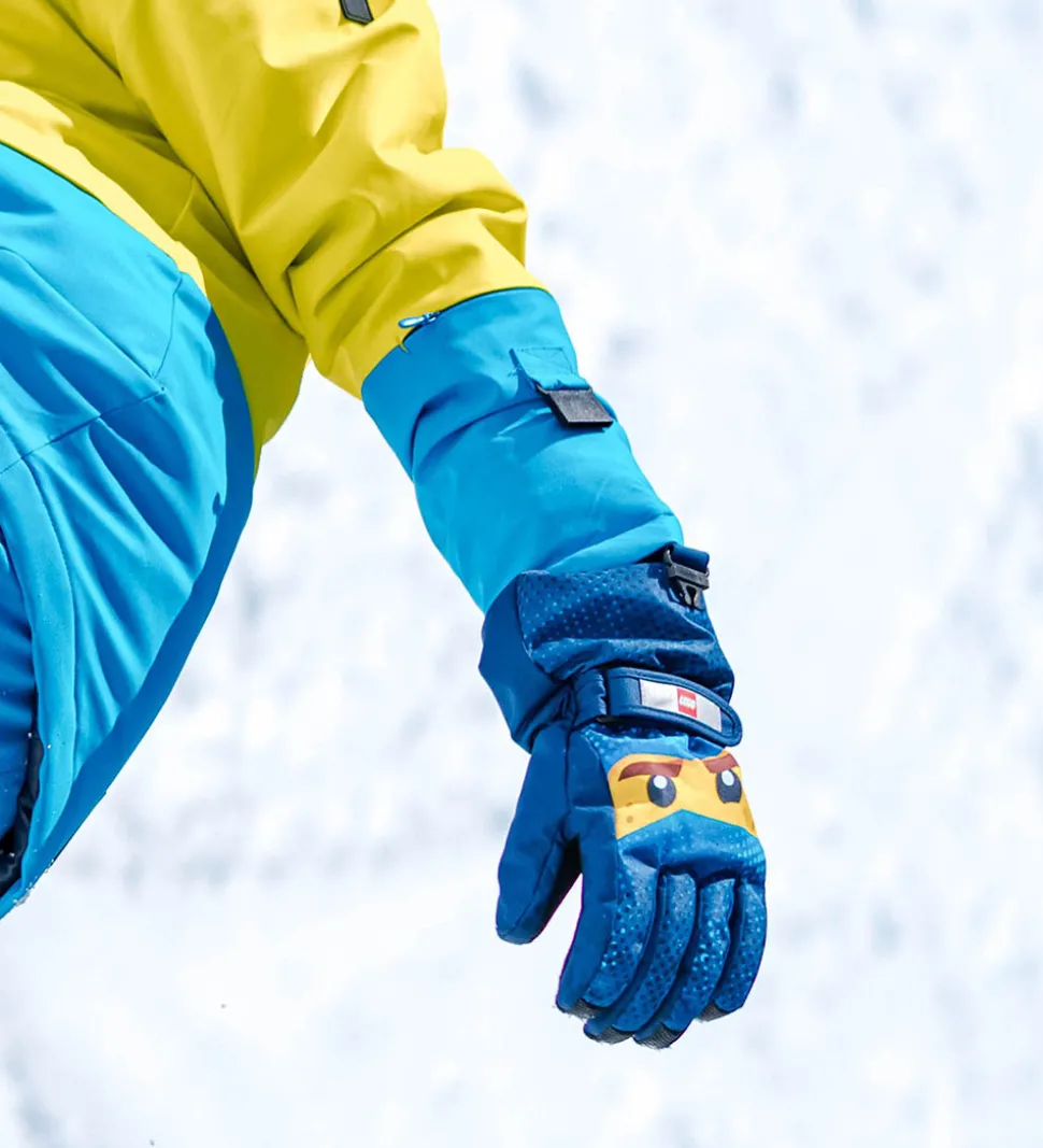 LEGO® Ninjago Handsker - LWAgan 807 - Tex - Blå