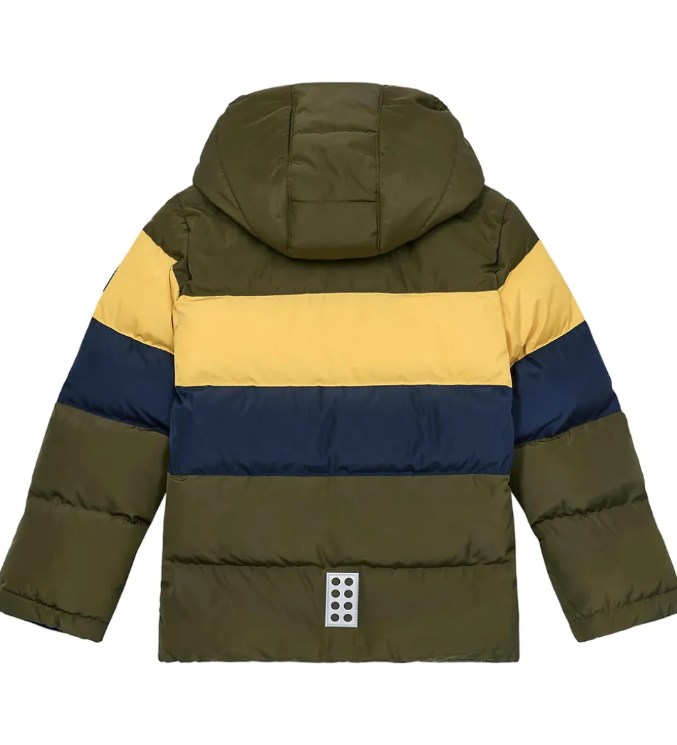 LEGO® Wear Dynejakke - LWJipe 705 - Yellow/Navy/Army