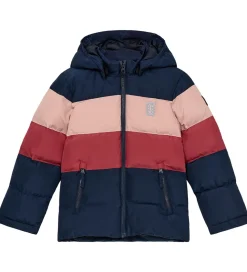 LEGO® Wear Dynejakke - LWJipe 705 - Navy/Dark Rose/Rose/