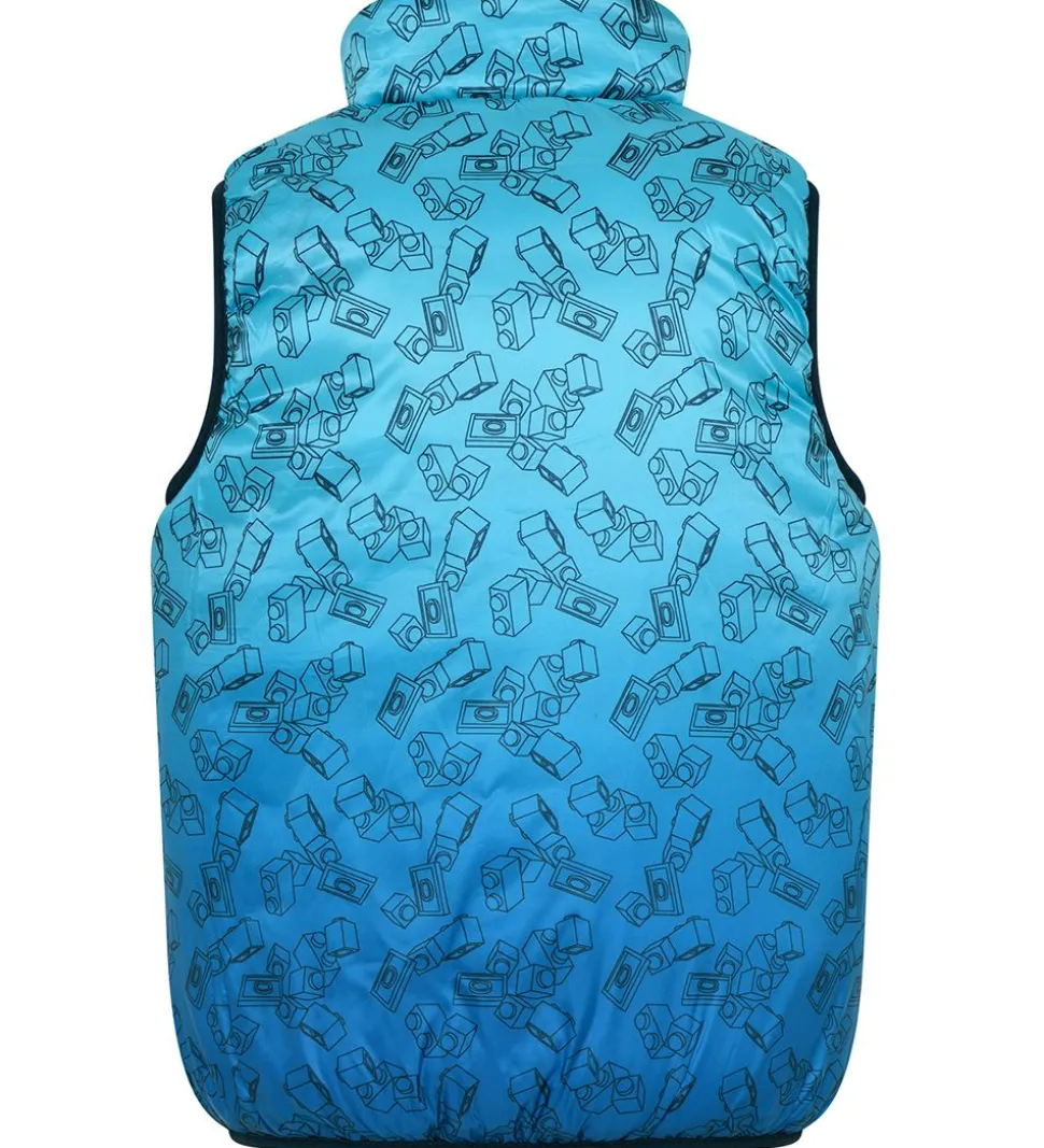 LEGO® Wear Dynevest - Vendbar - LWJesse 203 - Blå/Lyseblå m. Pri