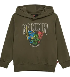 LEGO® Wear Ninjago Hættetrøje - LwsAku - Grøn