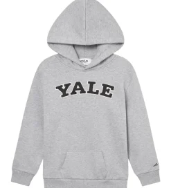 Les Deux Hættetrøje - Yale - Lys Grå Meleret/Sort