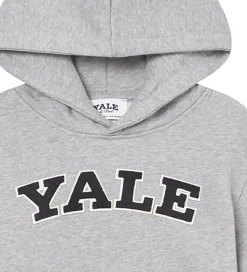 Les Deux Hættetrøje - Yale - Lys Grå Meleret/Sort