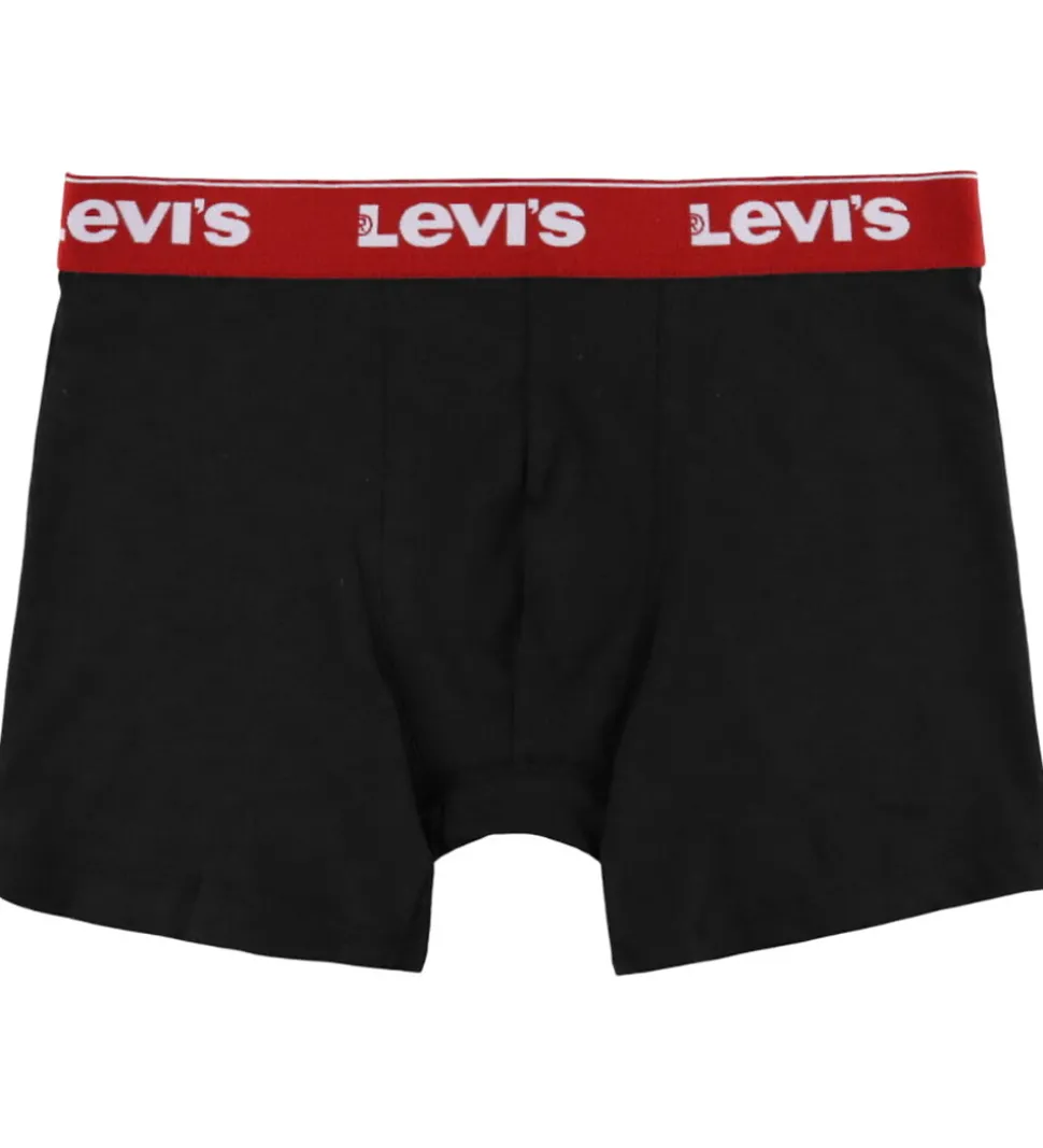 Levis Boxershorts - 3-pak - Black/Gråmeleret