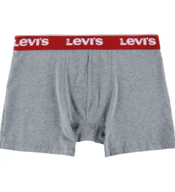 Levis Boxershorts - 3-pak - Black/Gråmeleret