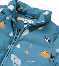 Liewood Dynejakke - Brantley - Arctic Sea/Ocean View