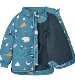 Liewood Dynejakke - Brantley - Arctic Sea/Ocean View