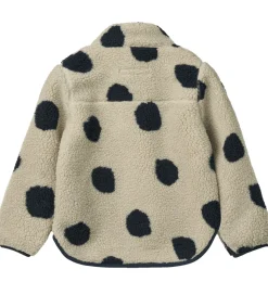 Liewood Fleecejakke - Noam - Spot Dots/Mist