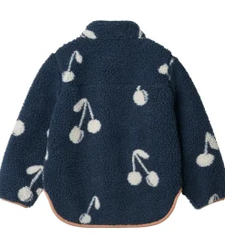 Liewood Fleecejakke - Noam - Cherry Blossom/Classic Navy