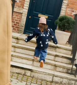 Liewood Fleecejakke - Noam - Cherry Blossom/Classic Navy