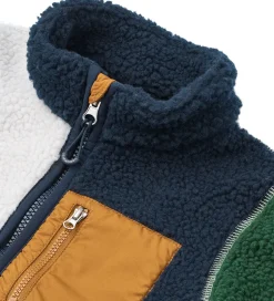 Liewood Fleecejakke - Nolan - Peppermint Multi Mix