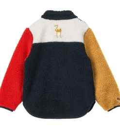 Liewood Fleecejakke - Nolan - Around The World Multi Mix