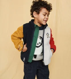 Liewood Fleecejakke - Nolan - Around The World Multi Mix