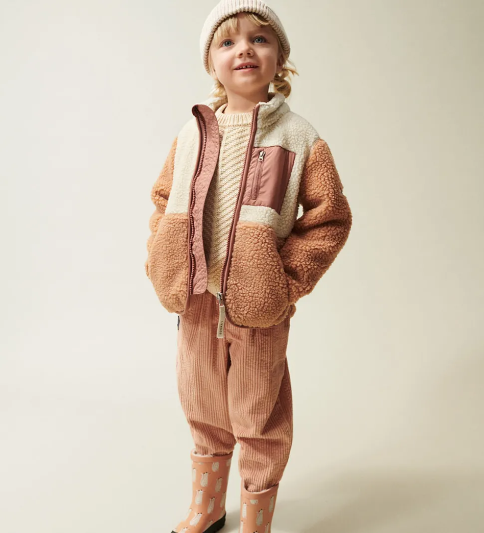 Liewood Fleecejakke - Nolan - Tuscany Rose Multi Mix