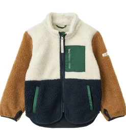 Liewood Fleecejakke - Nolan - Classic Navy Multi Mix